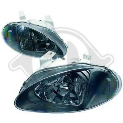DIEDERICHS 5205880 Комплект главных фар для HONDA (Хонда) DIEDERICHS 5205880 Комплект главных фар для HONDA (Хонда)