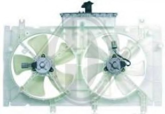 DIEDERICHS 5625101 Вентилятор, охлаждение двигателя для MAZDA 6 (Мазда 6) DIEDERICHS 5625101 Вентилятор, охлаждение двигателя для MAZDA 6 (Мазда 6)