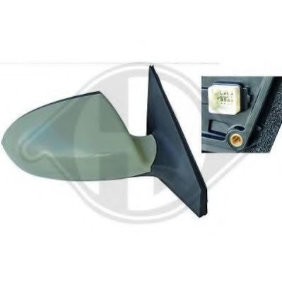 DIEDERICHS 6522826 Наружное зеркало для KIA SPORTAGE (Киа Спортейдж) DIEDERICHS 6522826 Наружное зеркало для KIA SPORTAGE (Киа Спортейдж)