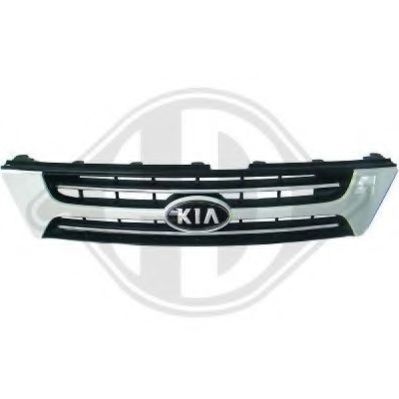 DIEDERICHS 6581840 Решетка радиатора для KIA (Киа) DIEDERICHS 6581840 Решетка радиатора для KIA (Киа)
