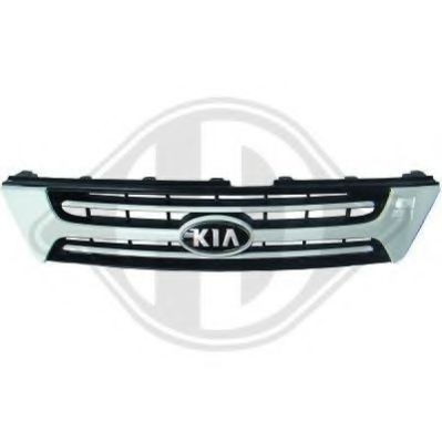 DIEDERICHS 6581841 Решетка радиатора для KIA (Киа) DIEDERICHS 6581841 Решетка радиатора для KIA (Киа)