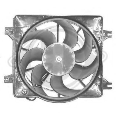 DIEDERICHS 6830001 Вентилятор, конденсатор кондиционера для HYUNDAI EXCEL (Хендай Эxcэл) DIEDERICHS 6830001 Вентилятор, конденсатор кондиционера для HYUNDAI EXCEL (Хендай Эxcэл)