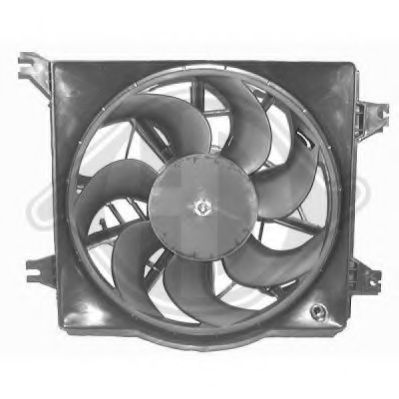 DIEDERICHS 6830101 Вентилятор, охлаждение двигателя для HYUNDAI EXCEL (Хендай Эxcэл) DIEDERICHS 6830101 Вентилятор, охлаждение двигателя для HYUNDAI EXCEL (Хендай Эxcэл)