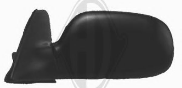 DIEDERICHS 6830124 Наружное зеркало для HYUNDAI PONY I (Хендай Понъ и) DIEDERICHS 6830124 Наружное зеркало для HYUNDAI PONY I (Хендай Понъ и)
