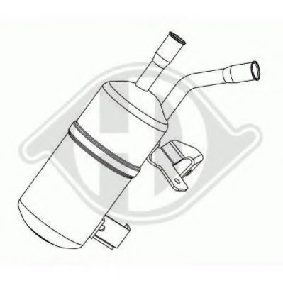 DIEDERICHS 8140302 Осушитель, кондиционер для FORD FIESTA (Форд Фиэста) DIEDERICHS 8140302 Осушитель, кондиционер для FORD FIESTA (Форд Фиэста)