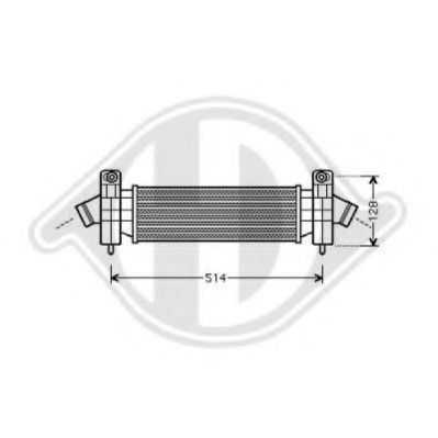 DIEDERICHS 8142710 Интеркулер 