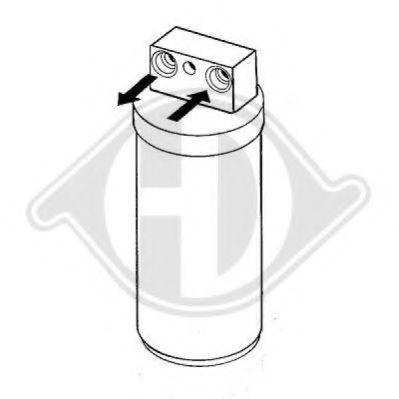 DIEDERICHS 8182401 Осушитель, кондиционер для OPEL VECTRA B (Опель Вектра б) DIEDERICHS 8182401 Осушитель, кондиционер для OPEL VECTRA B (Опель Вектра б)