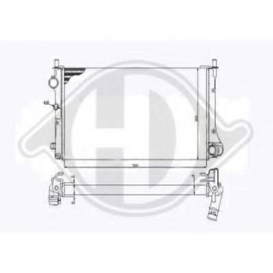 DIEDERICHS 8343402 Радиатор, охлаждение двигателя для FIAT (Фиат) DIEDERICHS 8343402 Радиатор, охлаждение двигателя для FIAT (Фиат)