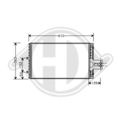 DIEDERICHS 8406000 Конденсатор, кондиционер для CITROëN (Cитроëн) DIEDERICHS 8406000 Конденсатор, кондиционер для CITROëN (Cитроëн)