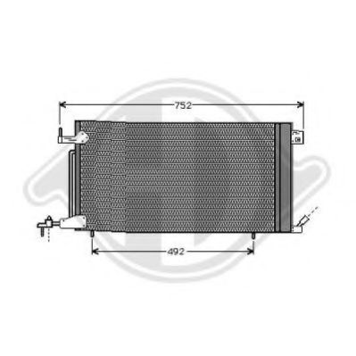 DIEDERICHS 8423301 Конденсатор, кондиционер для PEUGEOT (Пежо) DIEDERICHS 8423301 Конденсатор, кондиционер для PEUGEOT (Пежо)