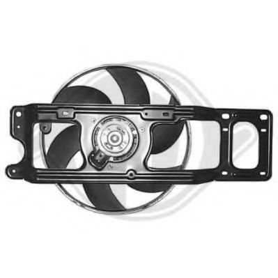 DIEDERICHS 8441362 Вентилятор, охлаждение двигателя для RENAULT KANGOO (Рено Кангу) DIEDERICHS 8441362 Вентилятор, охлаждение двигателя для RENAULT KANGOO (Рено Кангу)