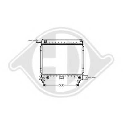 DIEDERICHS 8500319 Радиатор, охлаждение двигателя для MERCEDESBENZ (Мерседес бенц) DIEDERICHS 8500319 Радиатор, охлаждение двигателя для MERCEDESBENZ (Мерседес бенц)