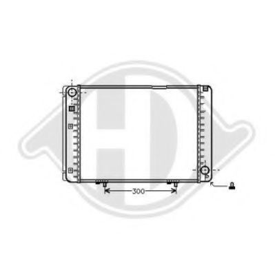 DIEDERICHS 8501135 Радиатор, охлаждение двигателя для MERCEDESBENZ (Мерседес бенц) DIEDERICHS 8501135 Радиатор, охлаждение двигателя для MERCEDESBENZ (Мерседес бенц)