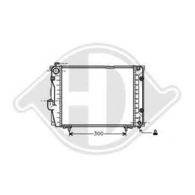DIEDERICHS 8501226 Радиатор, охлаждение двигателя для MERCEDES-BENZ CABRIOLET (Мэрcэдэс-бэнз Cабриолэт) DIEDERICHS 8501226 Радиатор, охлаждение двигателя для MERCEDES-BENZ CABRIOLET (Мэрcэдэс-бэнз Cабриолэт)
