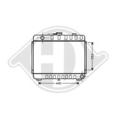 DIEDERICHS 8501937 Радиатор, охлаждение двигателя для MERCEDESBENZ (Мерседес бенц) DIEDERICHS 8501937 Радиатор, охлаждение двигателя для MERCEDESBENZ (Мерседес бенц)