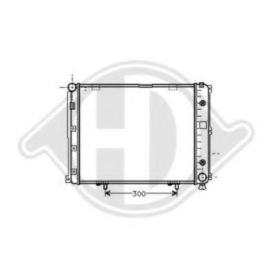 DIEDERICHS 8502034 Радиатор, охлаждение двигателя для MERCEDES-BENZ E-CLASS (Мэрcэдэс-бэнз Е класс) DIEDERICHS 8502034 Радиатор, охлаждение двигателя для MERCEDES-BENZ E-CLASS (Мэрcэдэс-бэнз Е класс)