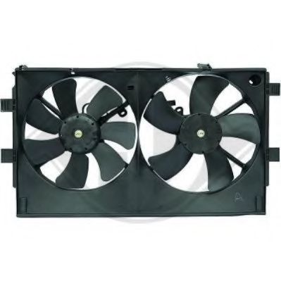 DIEDERICHS 8583509 Вентилятор, охлаждение двигателя для MITSUBISHI LANCER (Митсубиши/митсубиси Ланcэр) DIEDERICHS 8583509 Вентилятор, охлаждение двигателя для MITSUBISHI LANCER (Митсубиши/митсубиси Ланcэр)