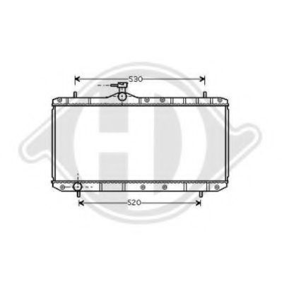 DIEDERICHS 8644005 Радиатор, охлаждение двигателя для SUZUKI AERIO (Сузуки Аэрио) DIEDERICHS 8644005 Радиатор, охлаждение двигателя для SUZUKI AERIO (Сузуки Аэрио)