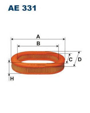 FILTRON AE331 Воздушный фильтр для MITSUBISHI ETERNA III (Митсубиши/митсубиси Этэрна 3) FILTRON AE331 Воздушный фильтр для MITSUBISHI ETERNA III (Митсубиши/митсубиси Этэрна 3)