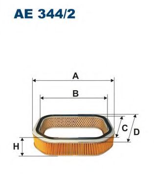 FILTRON AE344/2 Воздушный фильтр для HONDA PRELUDE III (Хонда Прэлудэ 3) FILTRON AE344/2 Воздушный фильтр для HONDA PRELUDE III (Хонда Прэлудэ 3)