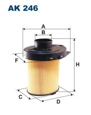 FILTRON AK246 Воздушный фильтр для PEUGEOT 205 II (Пежо 205 2) FILTRON AK246 Воздушный фильтр для PEUGEOT 205 II (Пежо 205 2)