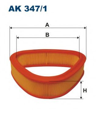 FILTRON AK347/1 Воздушный фильтр для ROVER 400 (Ровер 400)