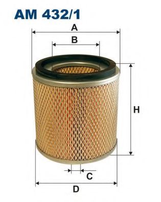 FILTRON AM432/1 Воздушный фильтр для DAIHATSU FEROZA HARD TOP (Дайхатсу Фэроза хард топ) FILTRON AM432/1 Воздушный фильтр для DAIHATSU FEROZA HARD TOP (Дайхатсу Фэроза хард топ)