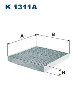 FILTRON K1311A Фильтр, воздух во внутренном пространстве для VOLKSWAGEN (Фольксваген) FILTRON K1311A Фильтр, воздух во внутренном пространстве для VOLKSWAGEN (Фольксваген)
