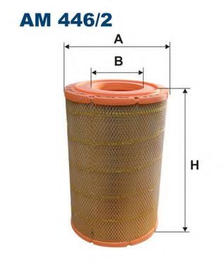 FILTRON AM446/2 Воздушный фильтр для MAN M 2000 M (Ман М 2000 м) FILTRON AM446/2 Воздушный фильтр для MAN M 2000 M (Ман М 2000 м)