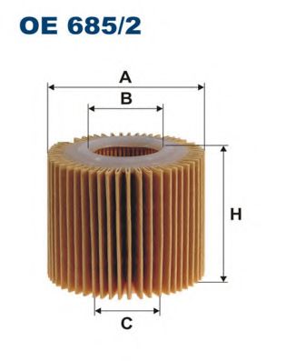FILTRON OE685/2 Масляный фильтр для LEXUS (Лексус) FILTRON OE685/2 Масляный фильтр для LEXUS (Лексус)