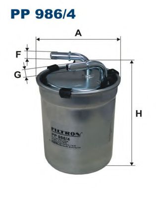 FILTRON PP986/4 Топливный фильтр для SKODA PRAKTIK (Шкода Практик) FILTRON PP986/4 Топливный фильтр для SKODA PRAKTIK (Шкода Практик)