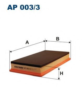 FILTRON AP003/3 Воздушный фильтр для JEEP (Джип) FILTRON AP003/3 Воздушный фильтр для JEEP (Джип)