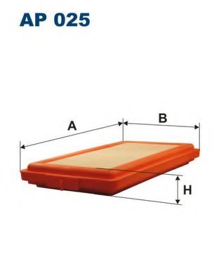 FILTRON AP025 Воздушный фильтр для BMW 7 (Бмв 7)