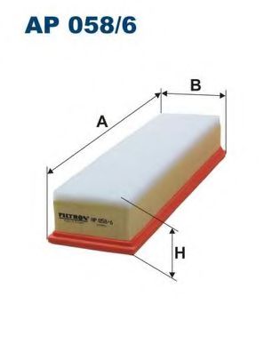 FILTRON AP058/6 Воздушный фильтр для PEUGEOT (Пежо) FILTRON AP058/6 Воздушный фильтр для PEUGEOT (Пежо)