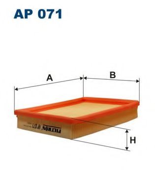 FILTRON AP071 Воздушный фильтр для OPEL (Опель)