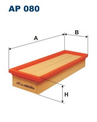 FILTRON AP080 Воздушный фильтр для CITROËN XSARA (CитроËн Ксара)