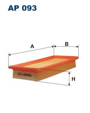 FILTRON AP093 Воздушный фильтр для FIAT (Фиат) FILTRON AP093 Воздушный фильтр для FIAT (Фиат)