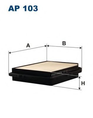 FILTRON AP103 Воздушный фильтр для HONDA CRX II (Хонда Cрх 2) FILTRON AP103 Воздушный фильтр для HONDA CRX II (Хонда Cрх 2)