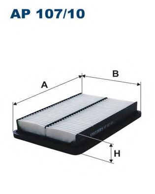 FILTRON AP107/10 Воздушный фильтр для KIA (Киа) FILTRON AP107/10 Воздушный фильтр для KIA (Киа)