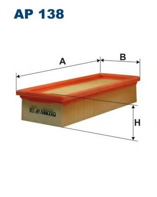 FILTRON AP138 Воздушный фильтр для ROVER 400 (Ровер 400)