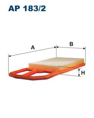 FILTRON AP183/2 Воздушный фильтр для RENAULT (Рено) FILTRON AP183/2 Воздушный фильтр для RENAULT (Рено)