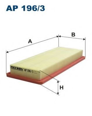 FILTRON AP196/3 Воздушный фильтр для PEUGEOT (Пежо) FILTRON AP196/3 Воздушный фильтр для PEUGEOT (Пежо)