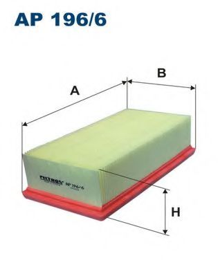 FILTRON AP196/6 Воздушный фильтр для CITROËN C4 CACTUS (CитроËн С4 кактус) FILTRON AP196/6 Воздушный фильтр для CITROËN C4 CACTUS (CитроËн С4 кактус)