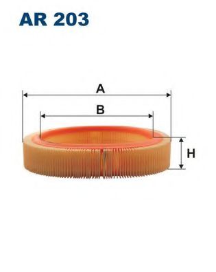 FILTRON AR203 Воздушный фильтр для OPEL MANTA B CC (Опель Манта б cc) FILTRON AR203 Воздушный фильтр для OPEL MANTA B CC (Опель Манта б cc)