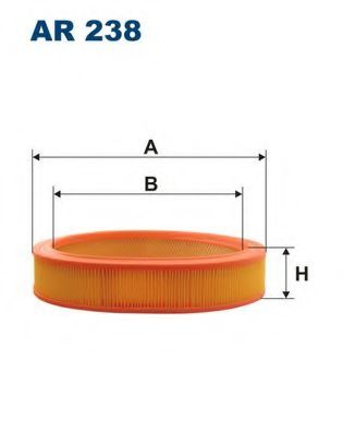 FILTRON AR238 Воздушный фильтр для FORD GRANADA (Форд Гранада) FILTRON AR238 Воздушный фильтр для FORD GRANADA (Форд Гранада)