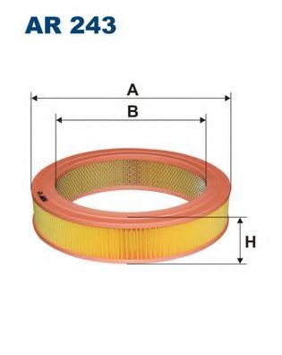 FILTRON AR243 Воздушный фильтр для MAZDA 626 II (Мазда 626 2) FILTRON AR243 Воздушный фильтр для MAZDA 626 II (Мазда 626 2)