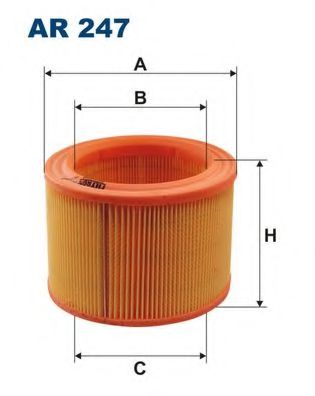 FILTRON AR247 Воздушный фильтр для PEUGEOT 309 II (Пежо 309 2) FILTRON AR247 Воздушный фильтр для PEUGEOT 309 II (Пежо 309 2)