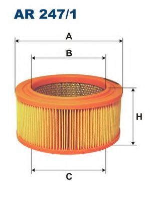 FILTRON AR247/1 Воздушный фильтр для VOLVO (Вольво) FILTRON AR247/1 Воздушный фильтр для VOLVO (Вольво)
