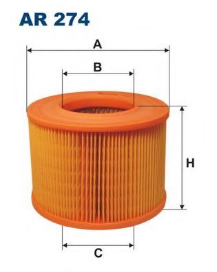 FILTRON AR274 Воздушный фильтр для RENAULT (Рено) FILTRON AR274 Воздушный фильтр для RENAULT (Рено)