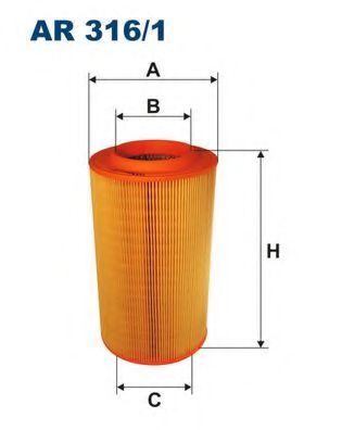 FILTRON AR316/1 Воздушный фильтр для FIAT (Фиат) FILTRON AR316/1 Воздушный фильтр для FIAT (Фиат)